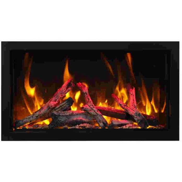 Amantii Panorama Built-in Only Deep Extra Tall Indoor & Outdoor Electric Fireplace