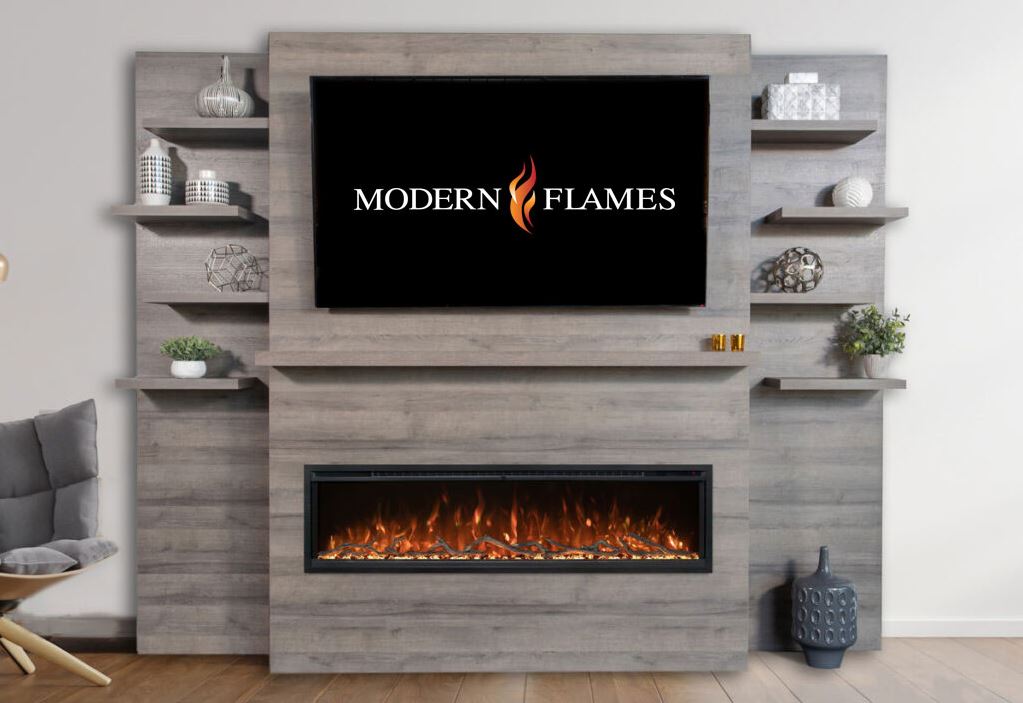 Modern Flames Allwood Media Wall System
