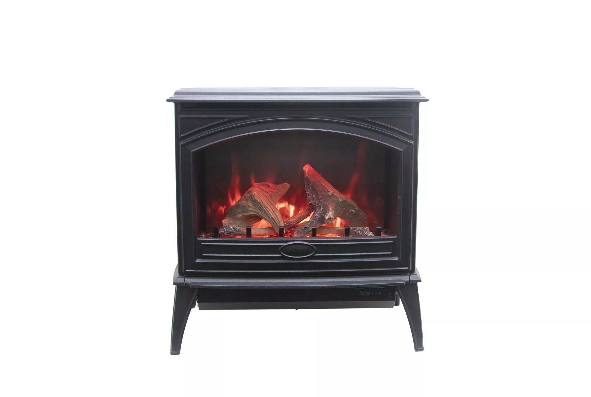 Sierra Flame Lynwood Cast Iron Freestand Series Electric Fireplace