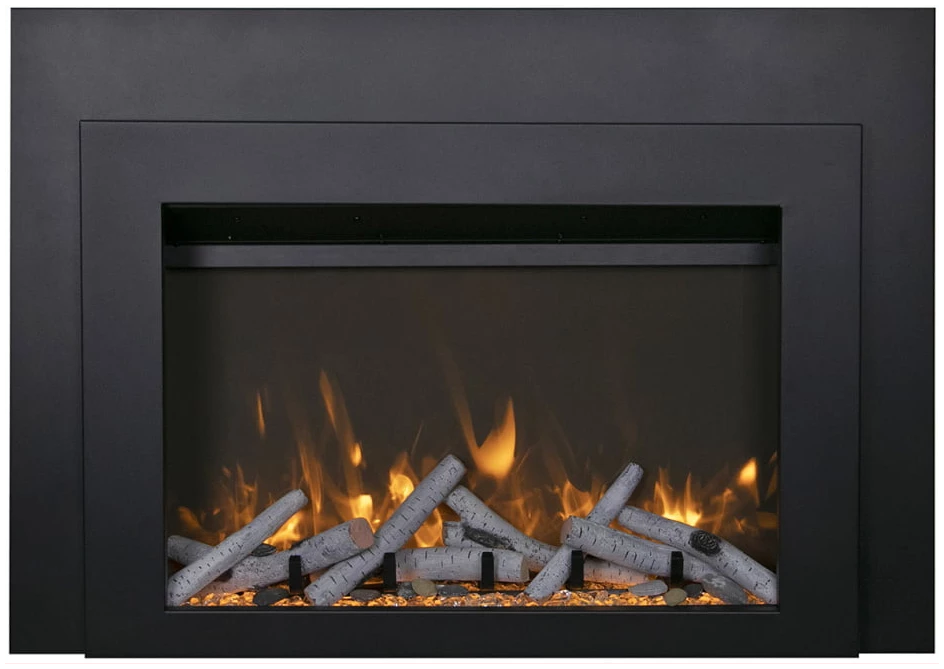 Sierra Flame Insert Series w/ Dual Steel Surround Electric Fireplace