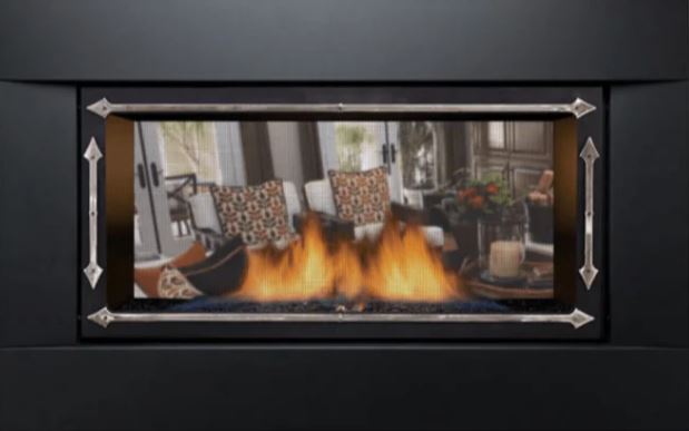 Sierra Flame Palisade 36 Direct Vent Gas Fireplace